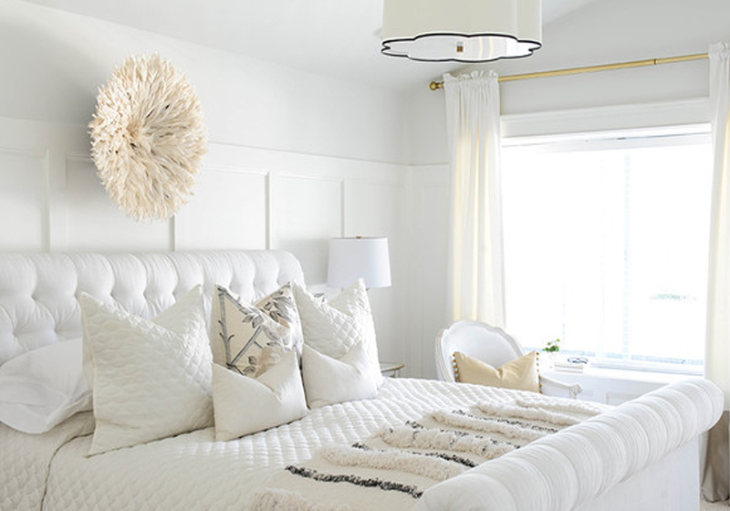 The Posh Home One Room Challenge Week 3 Master Bedroom Inspiration Monika Hibbs