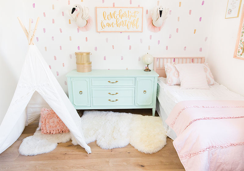 TODDLER ROOM ON A BUDGET