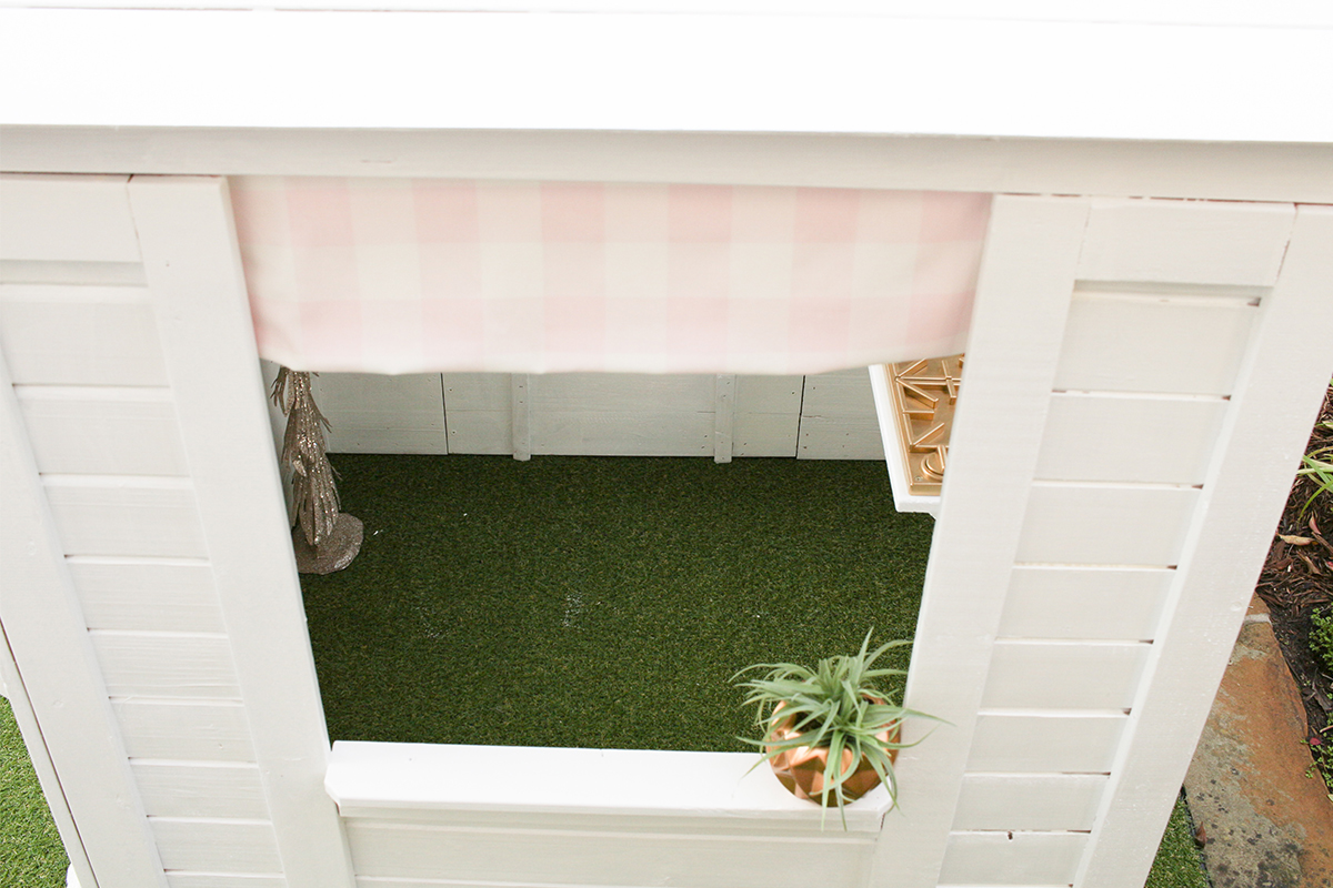DIY PLAYHOUSE MAKEOVER AFTER 7