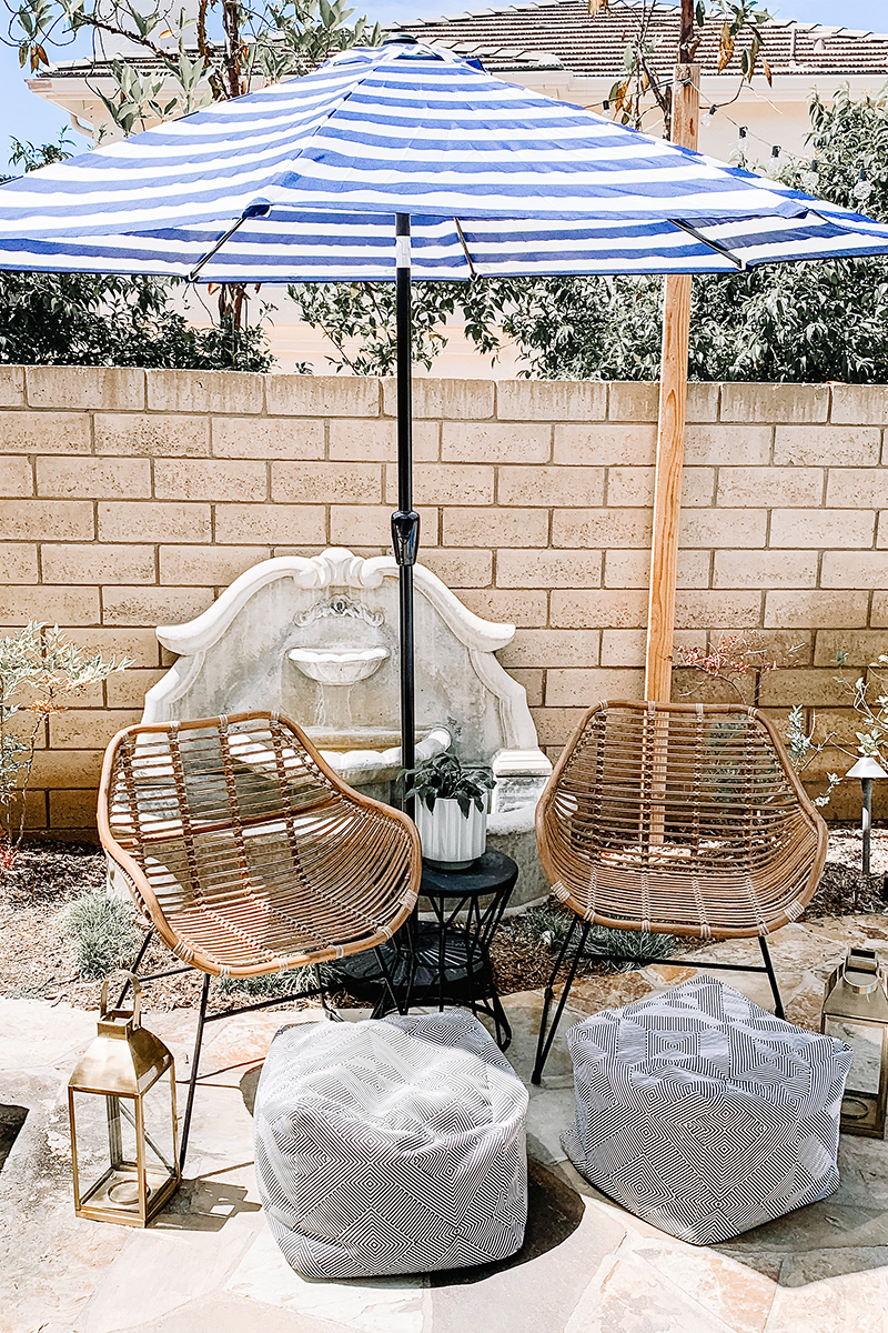 Patio and Backyard Makeover with At Home 14